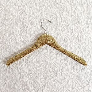 Gold Sequin Hanger